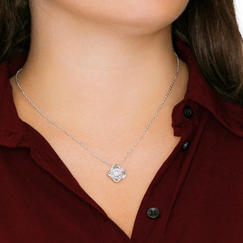 Gift For Daughter | "Once Upon A Time, When I Asked God For An Angel He Sent Me You" | Necklace From Mom