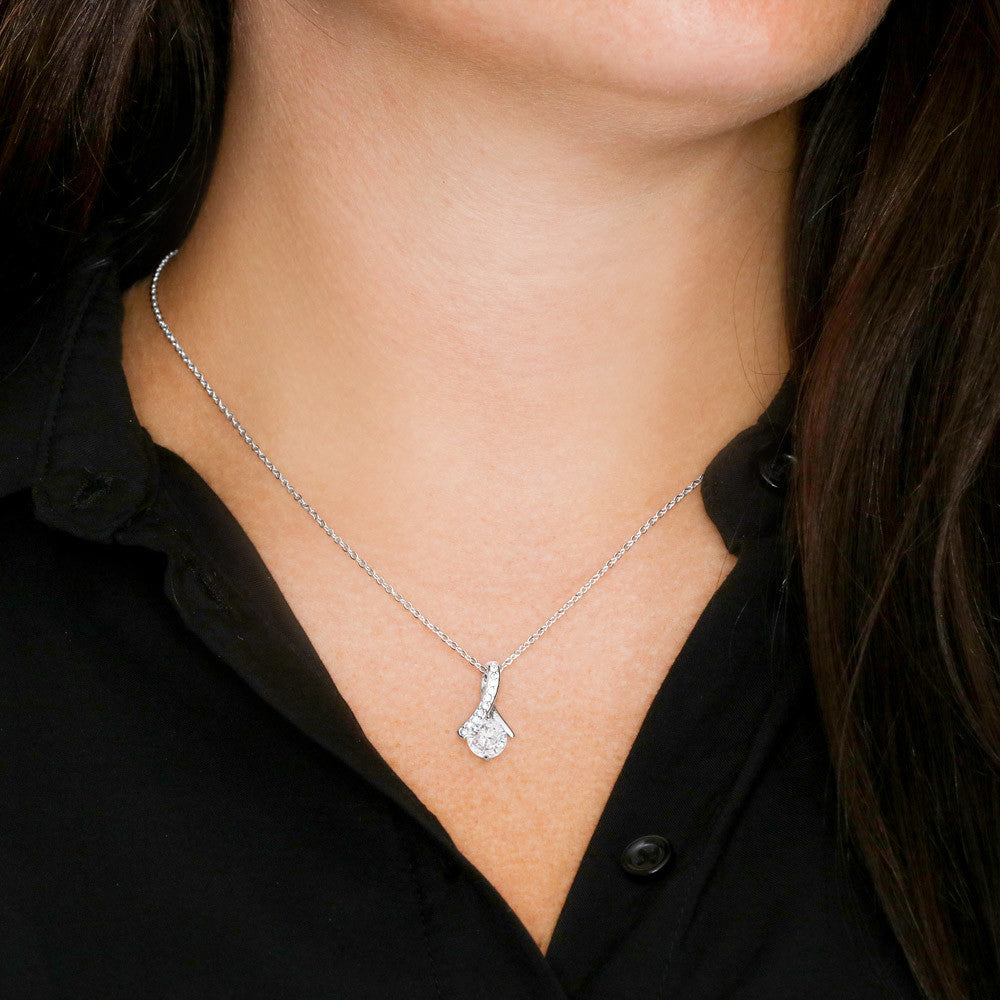 To My Beautiful Wife | If I Had One Wish In Life It Would Be To Find You Sooner | Alluring Beauty Necklace
