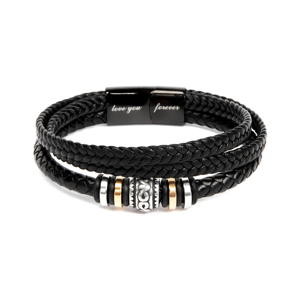 To My Son | Never Forget How Proud I Am of You - Love You Forever Bracelet